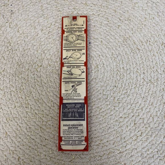 Vintage Brite Corfam Suede Timex Watchband B-68 Split Ring End Small Ladies - Picture 2 of 5